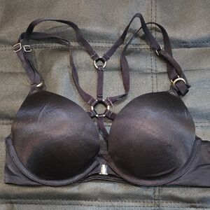 Victoria's Secret Midnight Black Strappy Bra